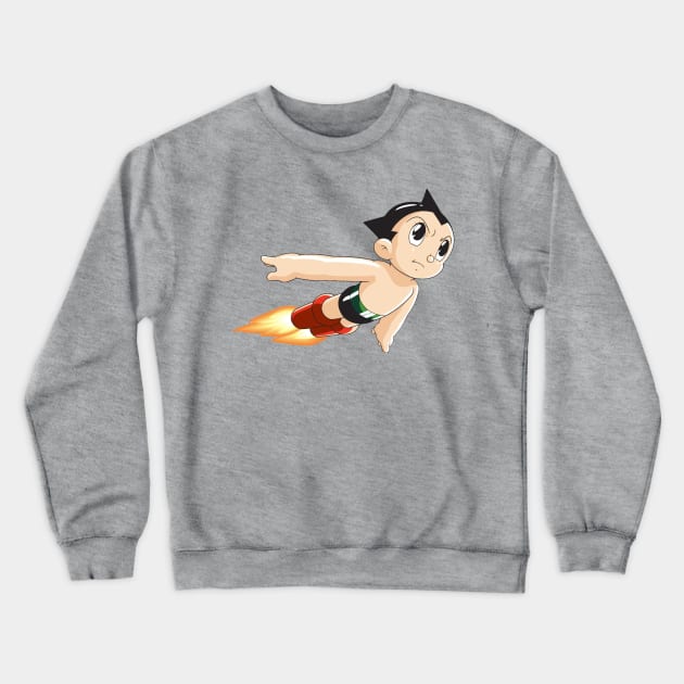 Astro Boy Crewneck Sweatshirt by offsetvinylfilm